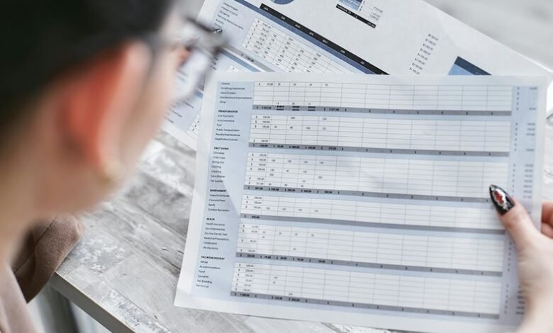 consolidated review sheet details