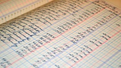 logbook for specific numbers